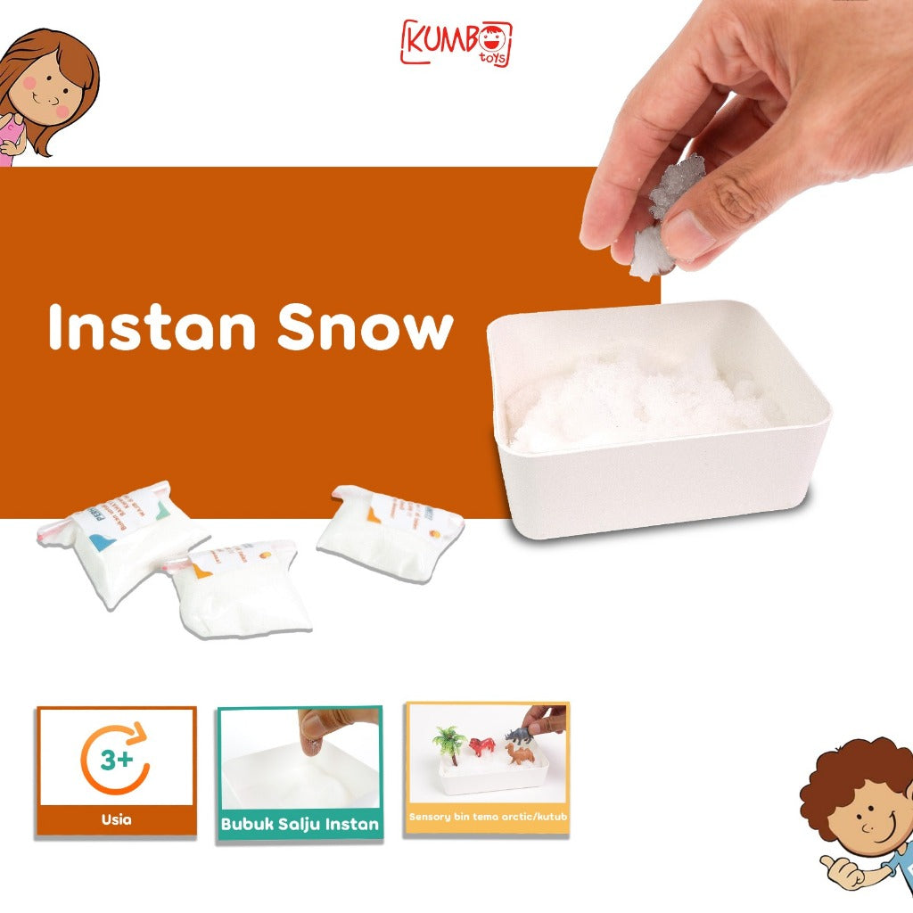 Instant Snow Bubuk Salju Instan Berat 10 Gram