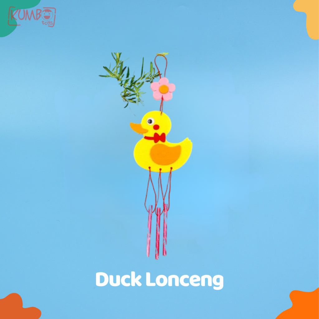 Mainan Edukasi Anak DIY Gantungan Flanel Felt Lonceng Angin Genta Wind Chime Craft Prakarya Kerajinan Tangan