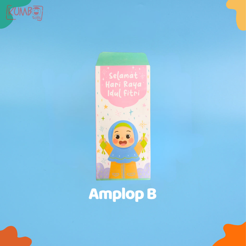 Amplop Lebaran Besar Bahan Premium EID MUBARAK RAMADHAN KAREEM