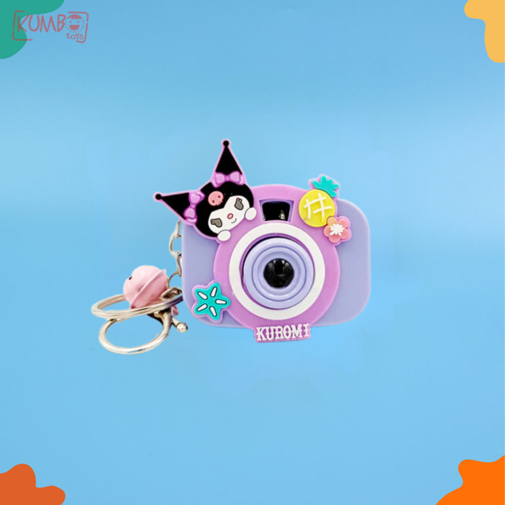 Mainan Edukasi Anak Kamera Projector Karakter Sanrio Camera Senter