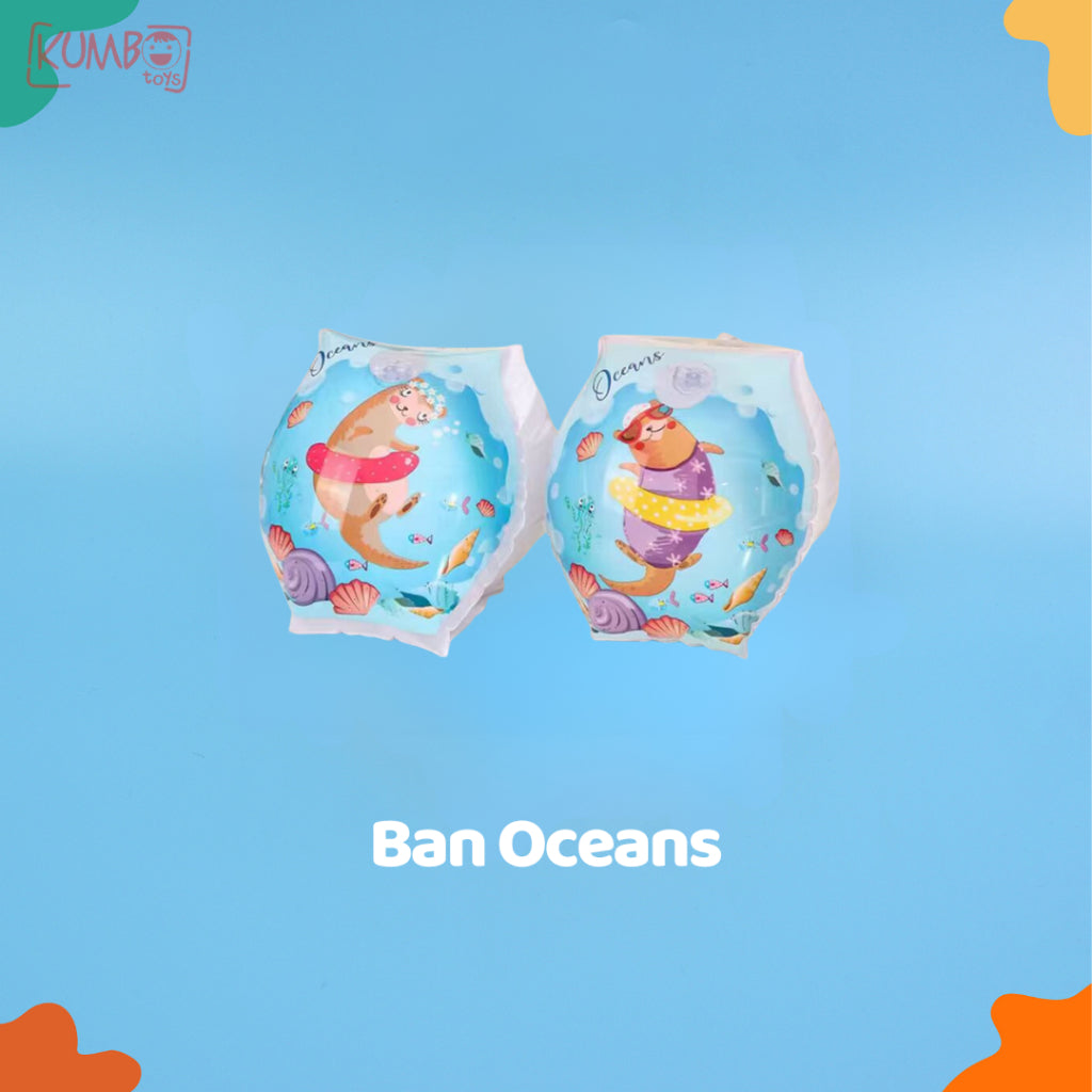 Pelampung Tangan Renang Karakter Anak - Anak Ban Renang Tangan Swim Arm Band