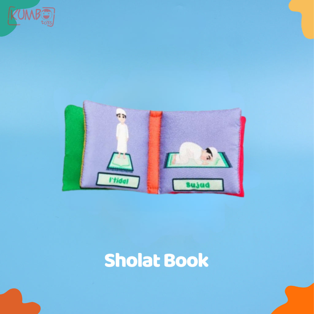 Mainan Anak Cloth Book Buku Bantal Bayi Buku Cerita Bayi Bahan Kain