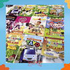 Buku Edukasi Mewarnai Berhitung dan Menulis Anak TK / Paud Karakter A5