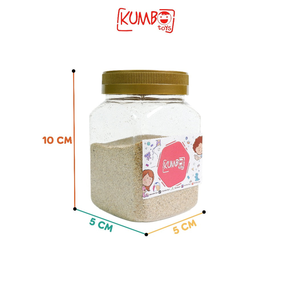 Pasir Pantai Alami Kemasan 350gr JAR