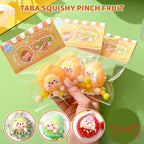 Mainan Edukasi Anak Taba Squishy Pinch Fruit Durian Mango Strawberry Stress Relief