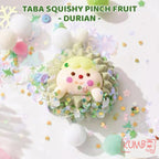 Mainan Edukasi Anak Taba Squishy Pinch Fruit Durian Mango Strawberry Stress Relief
