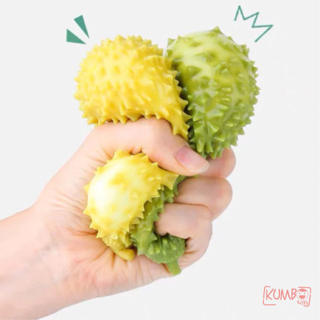 Mainan Edukasi Anak Squishy Durian Decompression Stress Relief Duren