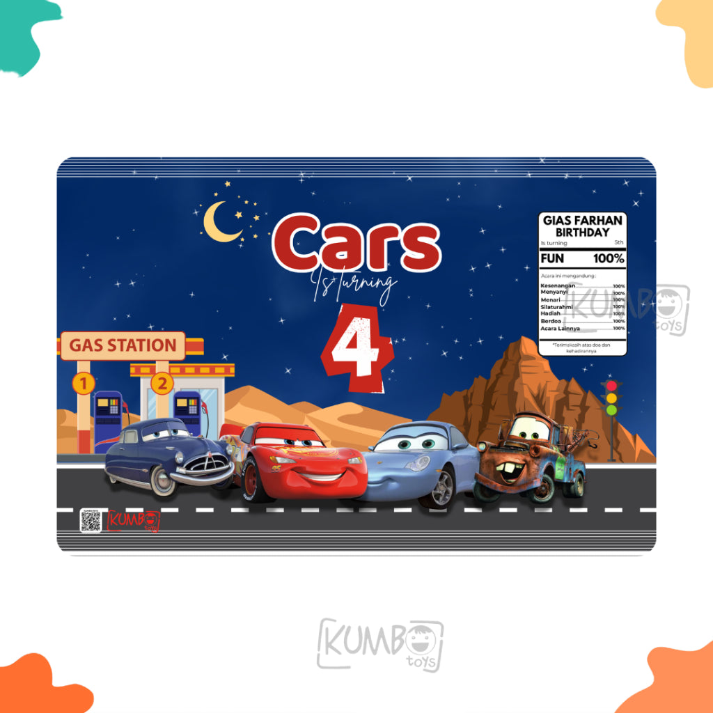 Pouch Snack Bingkisan Ulang Tahun Lebaran 30X40 Idul Fitri Ultah Premium Flexi
