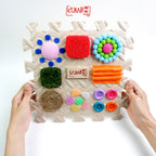 Mainan Edukasi Anak Sensory Play Mat / EVAMat Montessori Anak Bayi