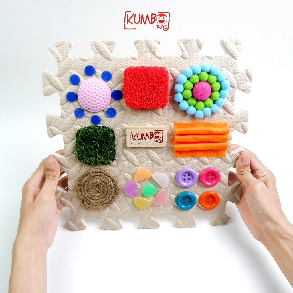 Mainan Edukasi Anak Sensory Play Mat / EVAMat Montessori Anak Bayi