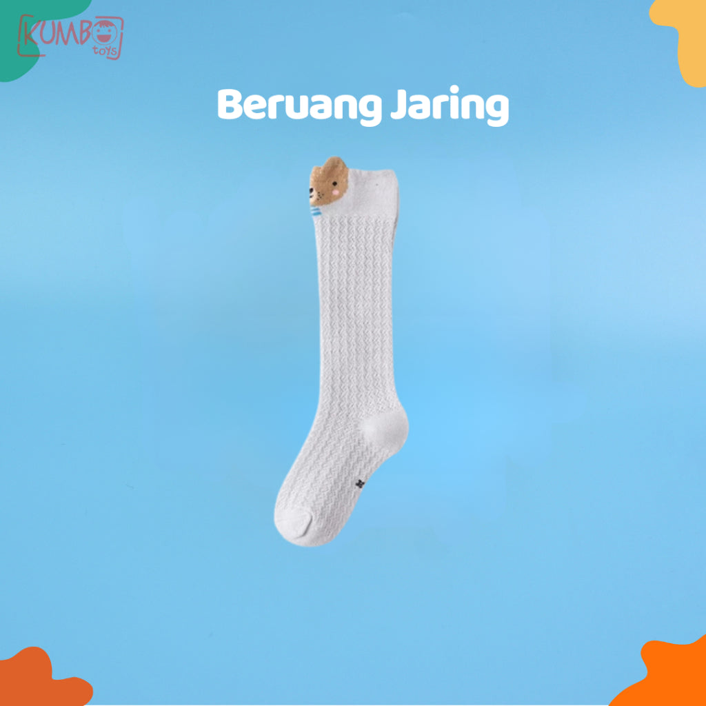 Kaos Kaki Anak Bayi Model Panjang Jaring Breathable