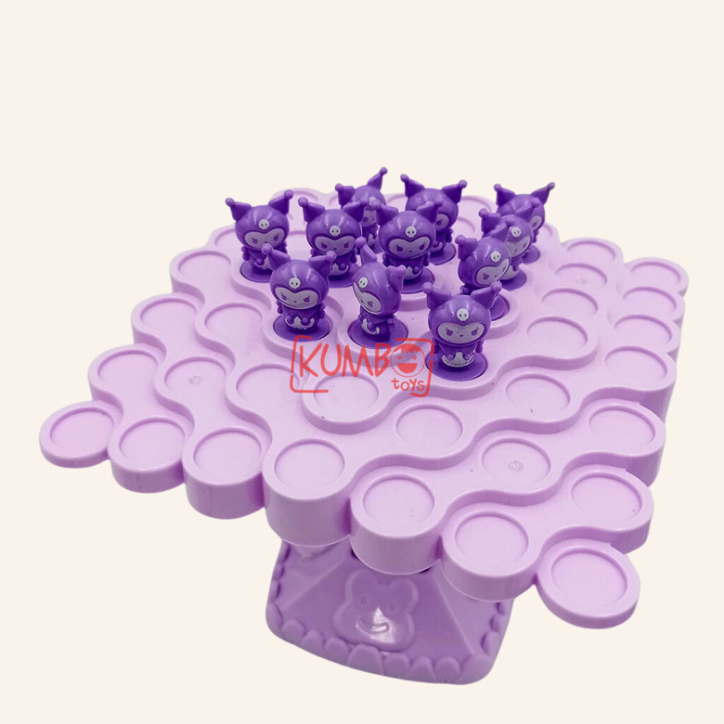 Mainan Edukasi Anak Balancing Board Kuromi Games Tree Permainan Keseimbangan Karakter Sanrio