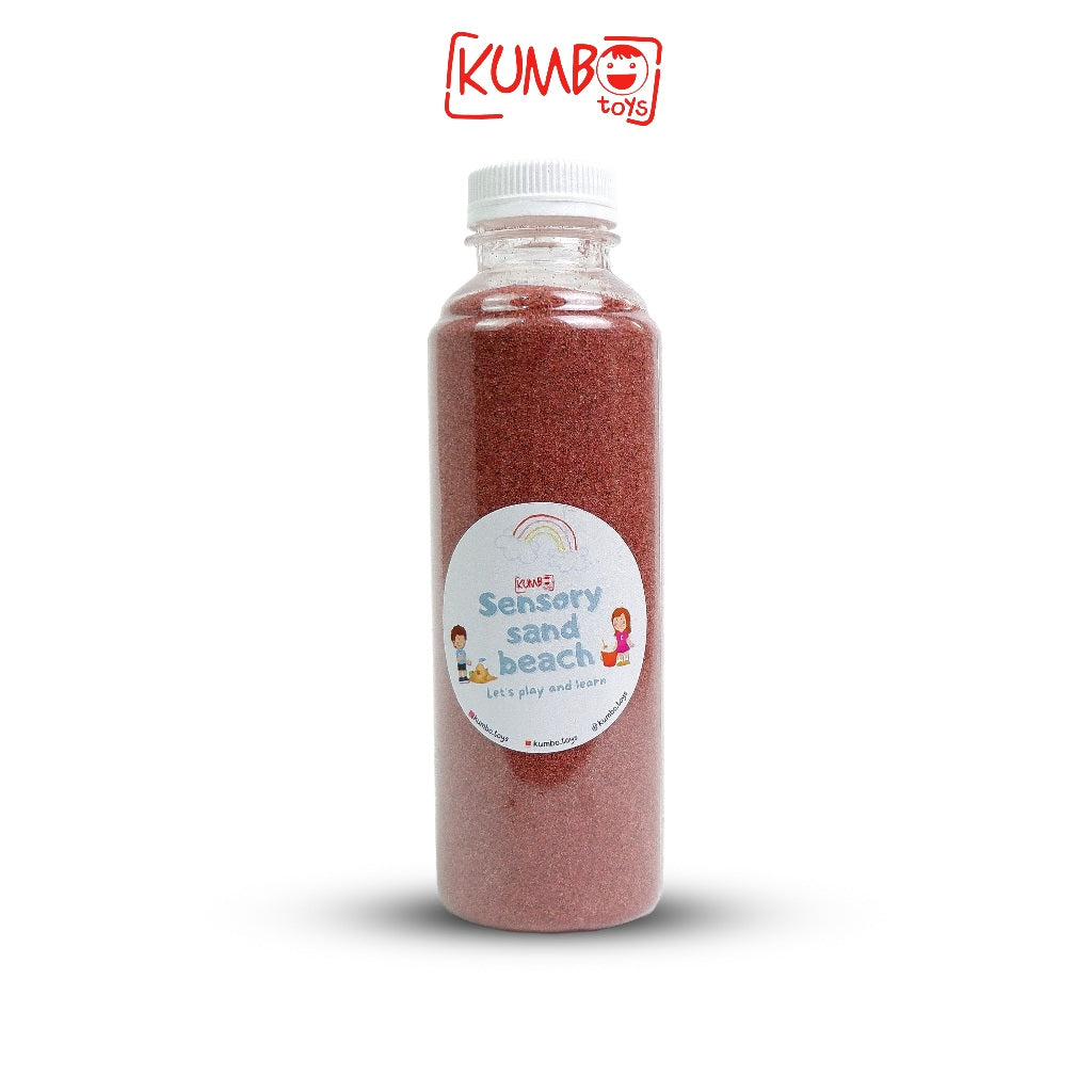 Mainan Edukasi Anak Sensory Rainbow Sand Beach Pasir Pantai Warna Sensory Play