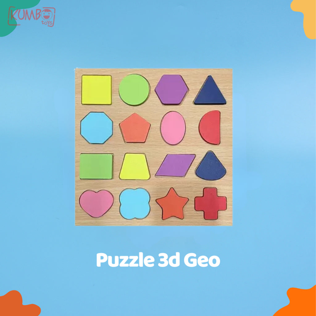 Mainan Edukasi Anak Puzzle 3D Huruf dan Angka