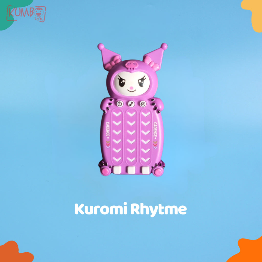 Mainan Edukasi Anak Quick Plush Game Phone Rhytm Music Speed Pop It Elektronik Karakter Small