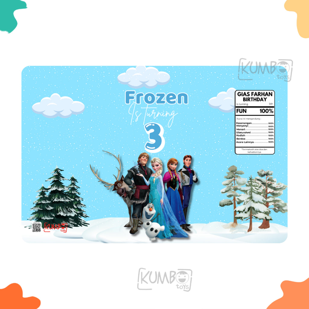 Pouch Snack Bingkisan Ulang Tahun Lebaran 15x20 Idul Fitri Ultah Premium Flexi