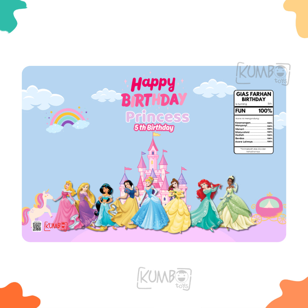 Pouch Snack Bingkisan Ulang Tahun Lebaran 15x20 Idul Fitri Ultah Premium Flexi