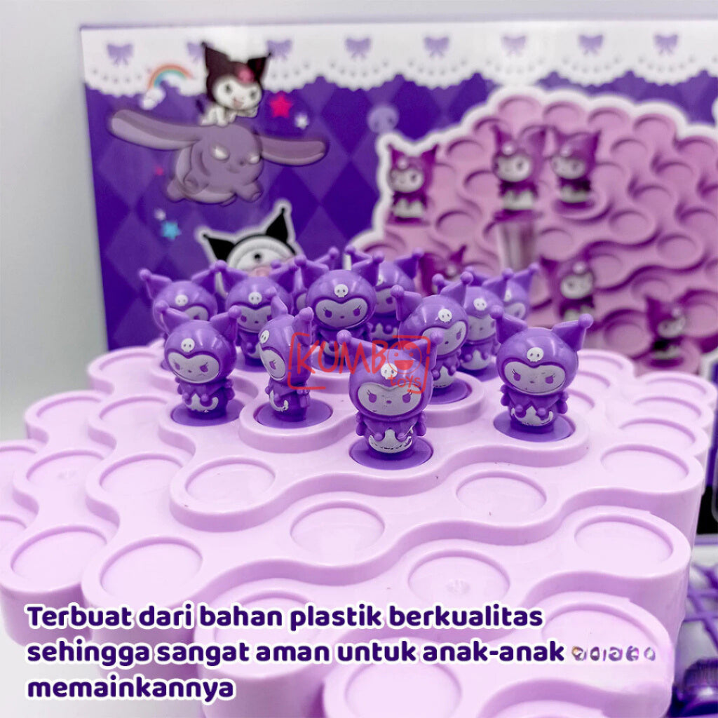 Mainan Edukasi Anak Balancing Board Kuromi Games Tree Permainan Keseimbangan Karakter Sanrio