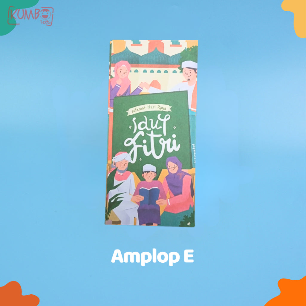 Amplop Lebaran Besar Bahan Premium EID MUBARAK RAMADHAN KAREEM