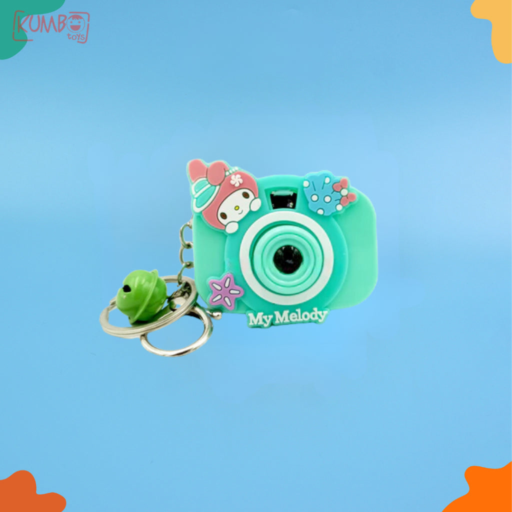Mainan Edukasi Anak Kamera Projector Karakter Sanrio Camera Senter