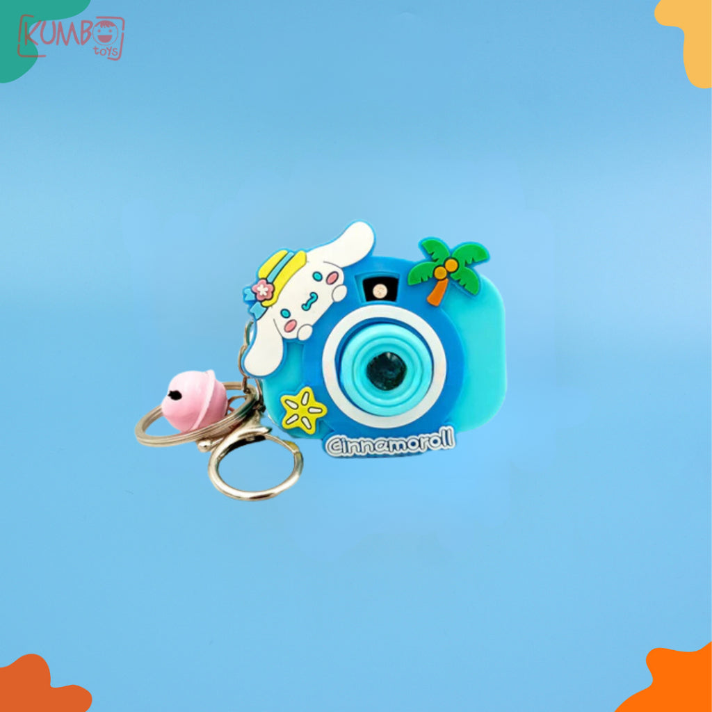 Mainan Edukasi Anak Kamera Projector Karakter Sanrio Camera Senter