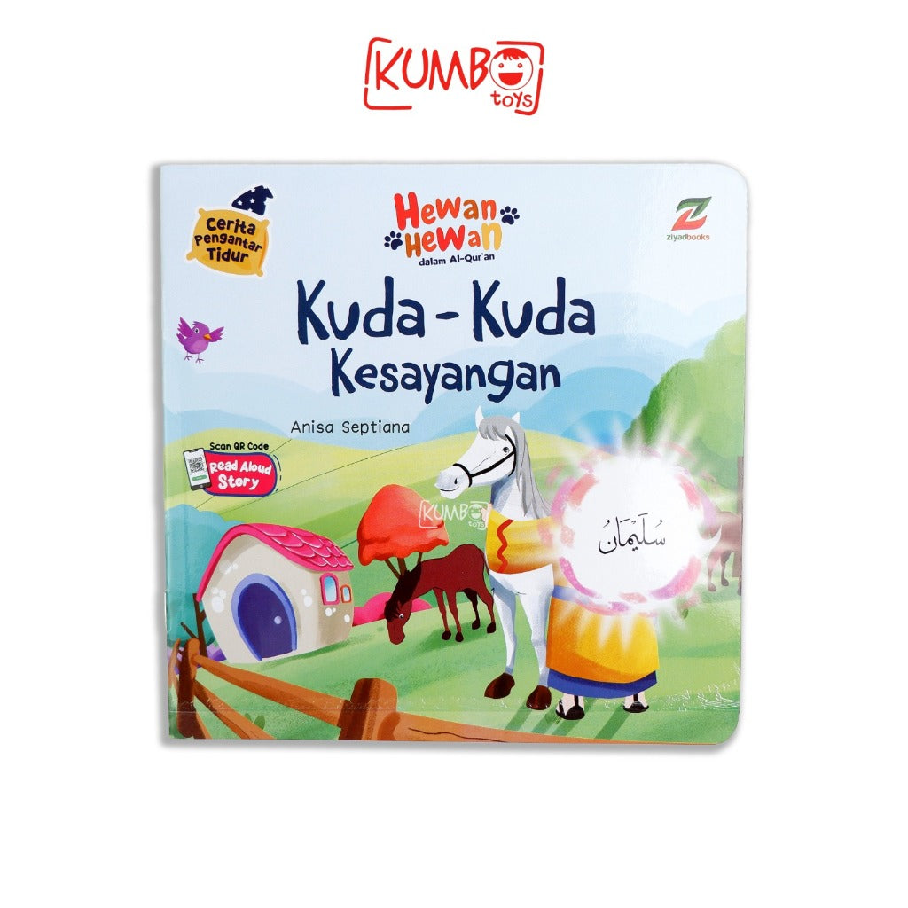 Buku Cerita Pengantar Tidur Hewan Hewan Dalam Al-Qur'an Story Book Islami Bergambar Hewan