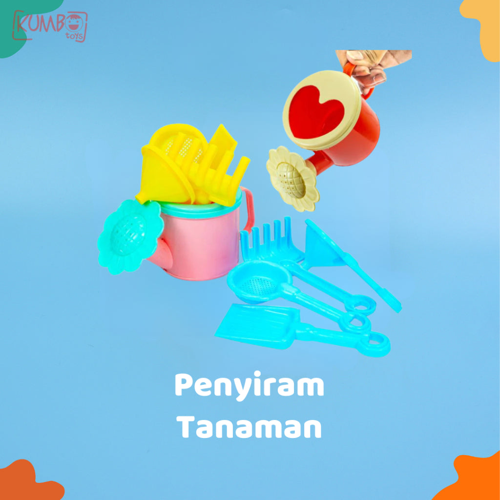 Mainan Edukasi Anak Pretend Play Penyiram Tanaman Berkebun