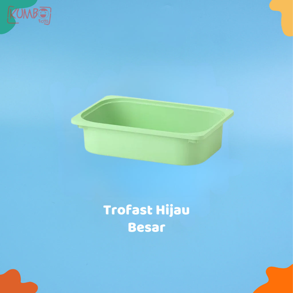 Trofast Kotak Penyimpanan Besar Kecil Wadah Penyimpanan Sensory Box Anak