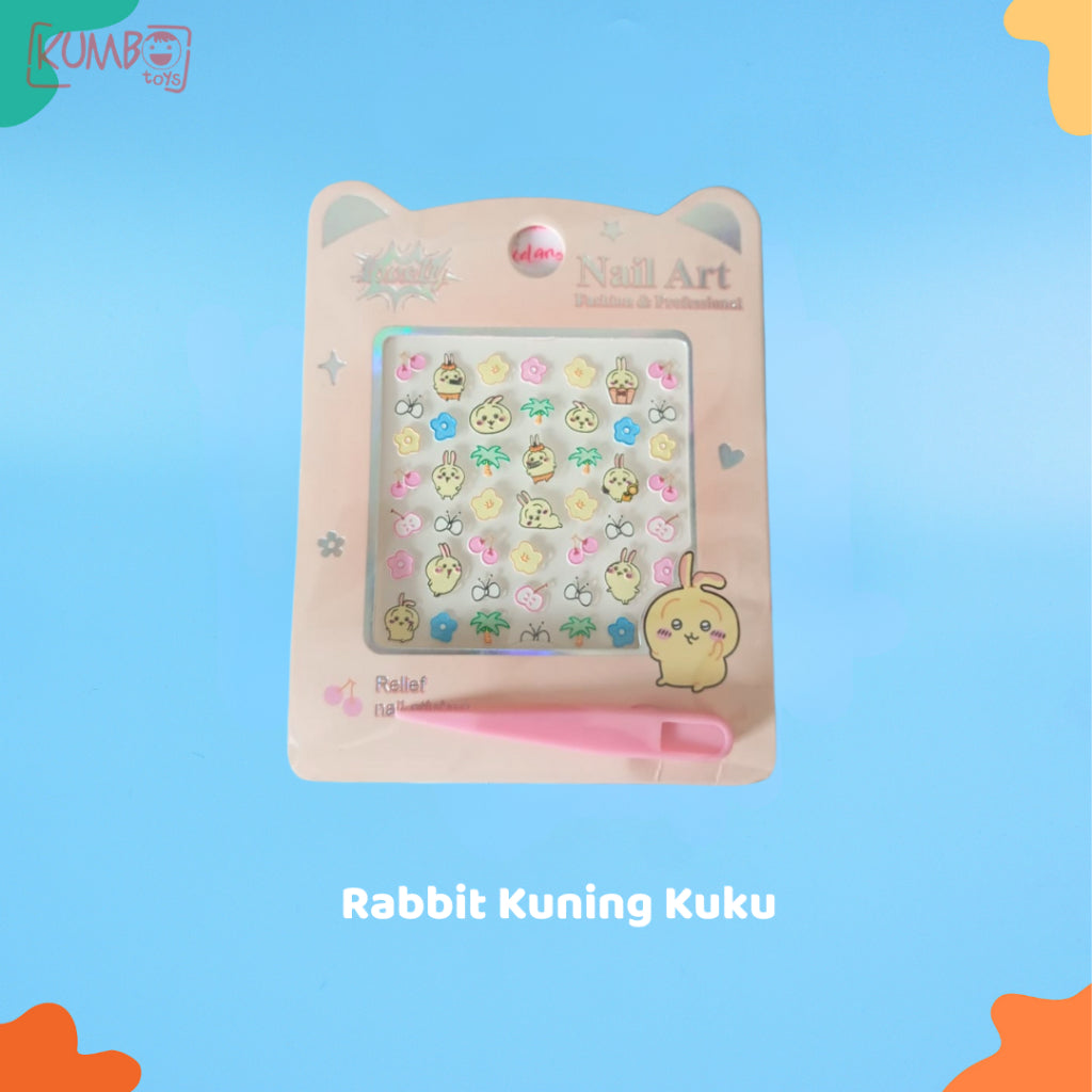 Stiker Kuku Anak Perempuan Karakter Sticker Nail Art Motif Princess Disney