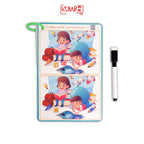 Buku Edukasi Anak Aktivitas Mencari Perbedaan Gambar Wipe And Clean Reuseable Book