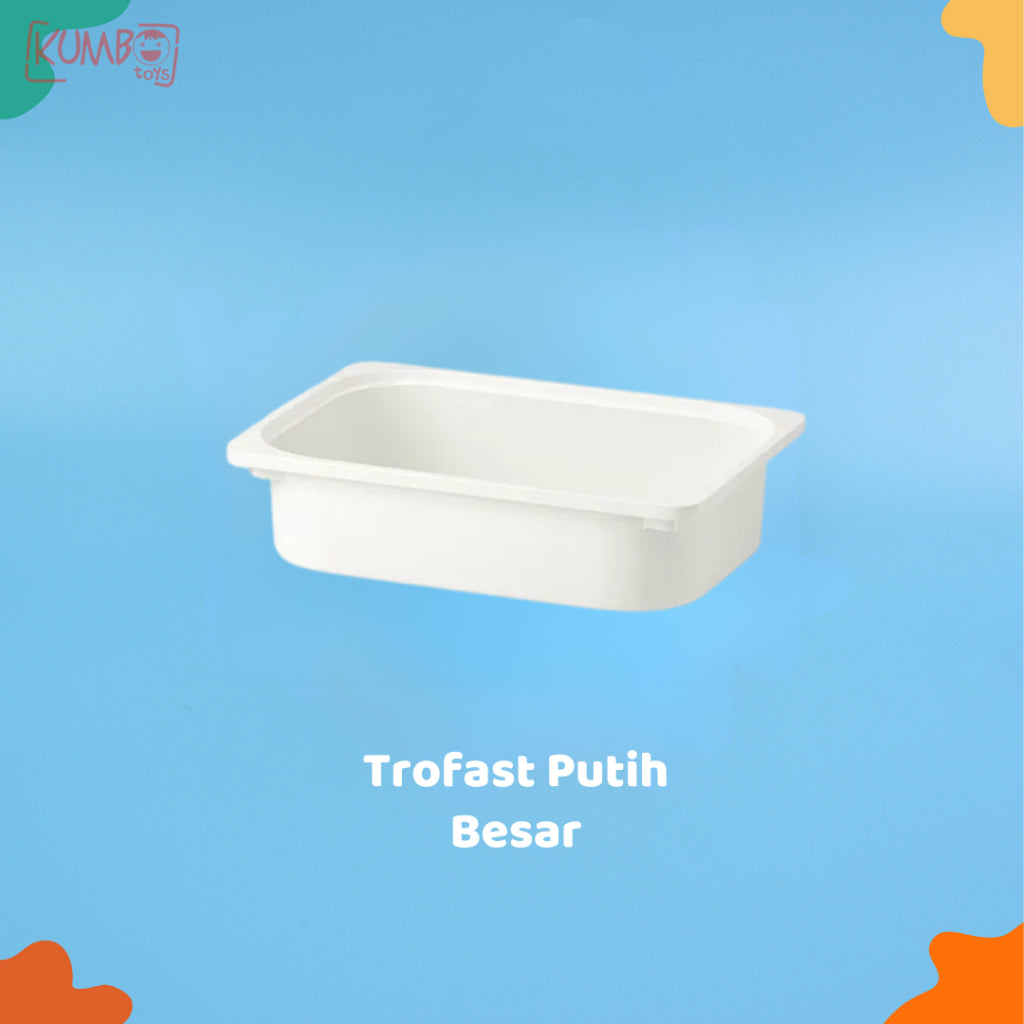 Trofast Kotak Penyimpanan Besar Kecil Wadah Penyimpanan Sensory Box Anak