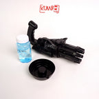 Mainan Bubble Gun Gatling Pistol Gelembung Sabun Anak Buble Gun Elektrik Machine Gun Bubble Busa