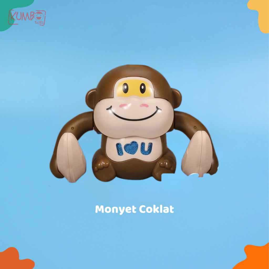 Mainan Edukasi Anak Rolling Voice Controlled Electric Toy Karakter Guling