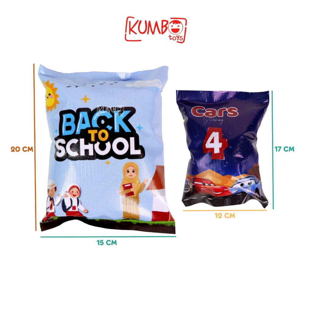 Pouch Snack Bingkisan Ulang Tahun Lebaran 30X40 Idul Fitri Ultah Premium Flexi