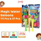 Mainan Magic Water Baloons 111 pcs & 37 pcs Perang Balon Air Baloon Permainan Outdoor Anak