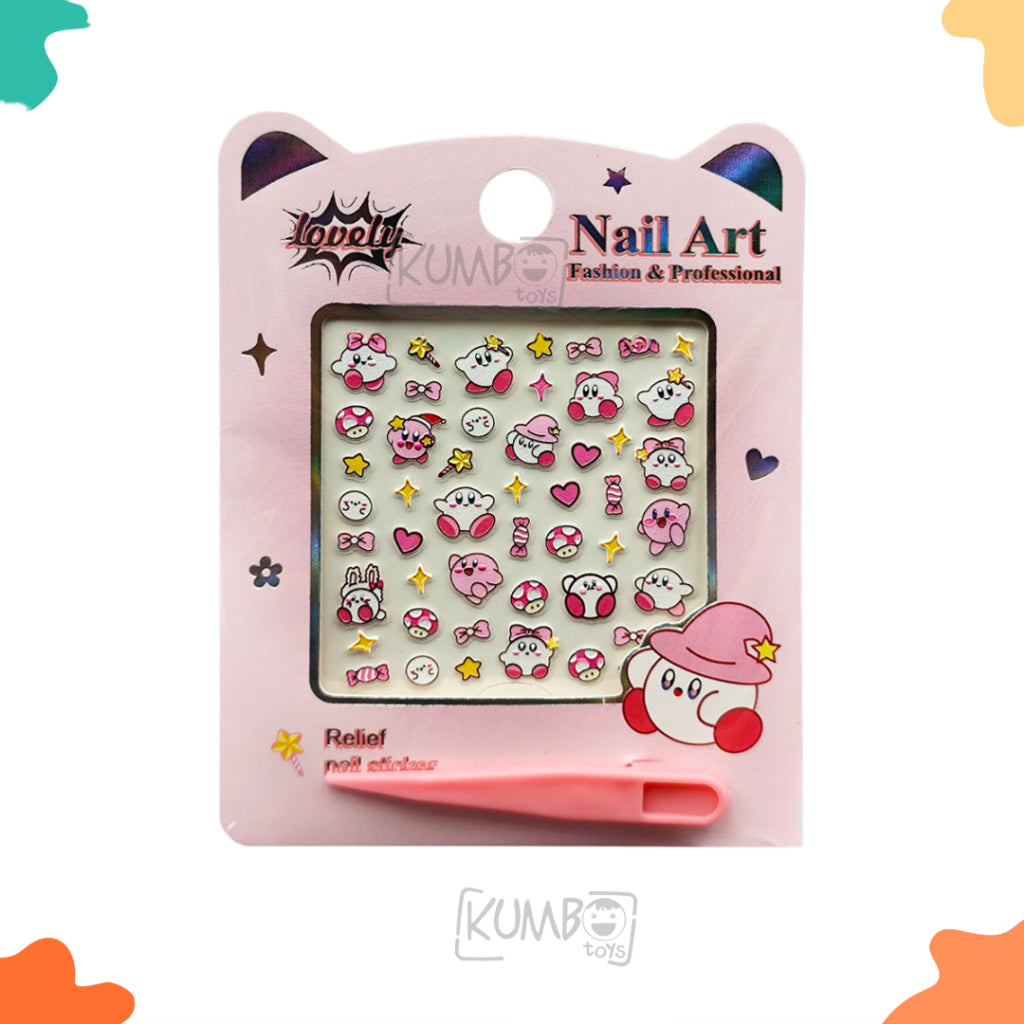 Stiker Kuku Anak Perempuan Karakter Sticker Nail Art Motif Princess Disney