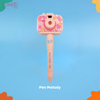 Mainan Edukasi Anak Camera Projector Pen Karakter Sanrio Pulpen Kamera Lucu