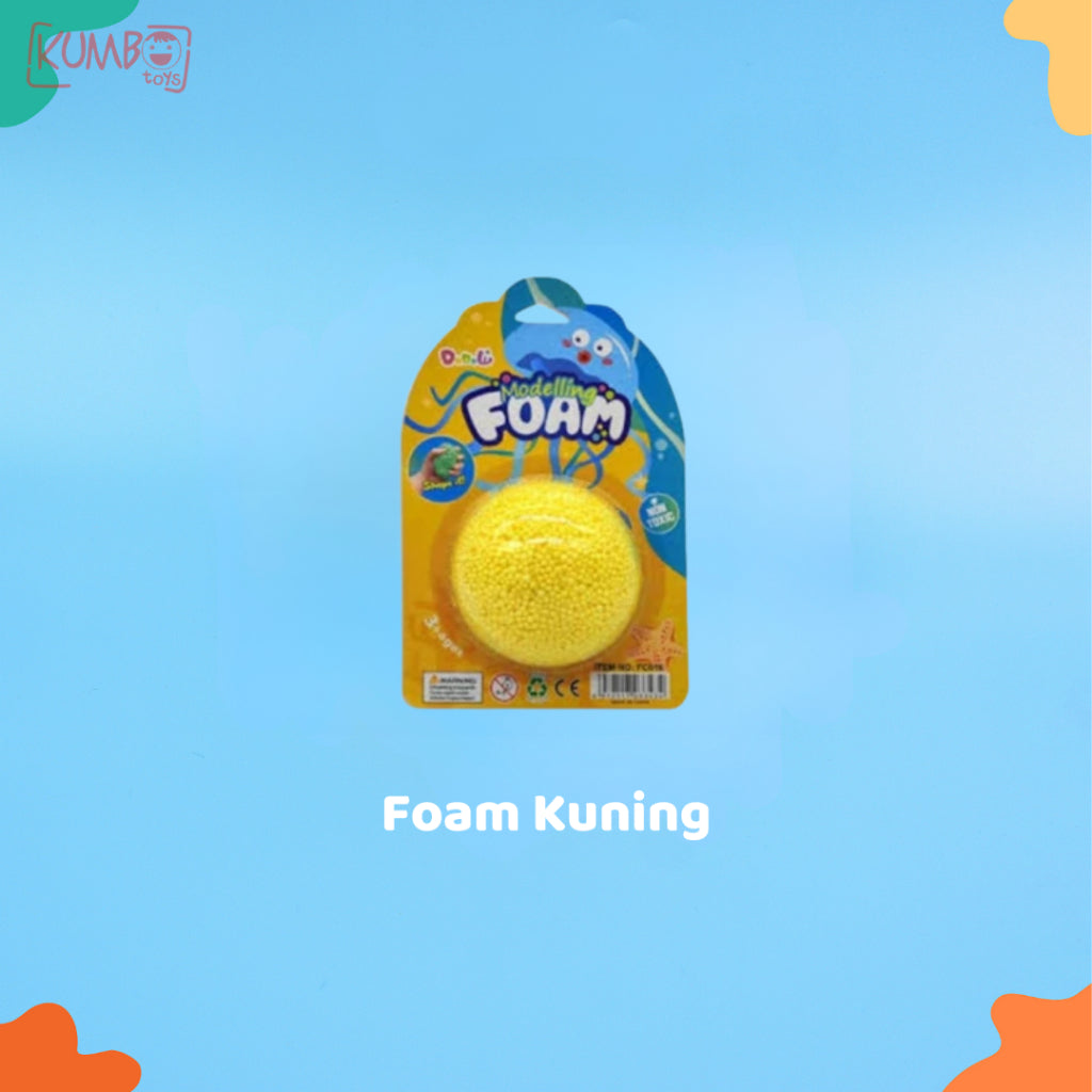 Mainan Edukasi Anak Modelling Foam Clay Playfoam