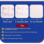 Mainan Edukasi Montessori Anak Water Painting Doodle Mat With Pen Matras Alas Mewarnai