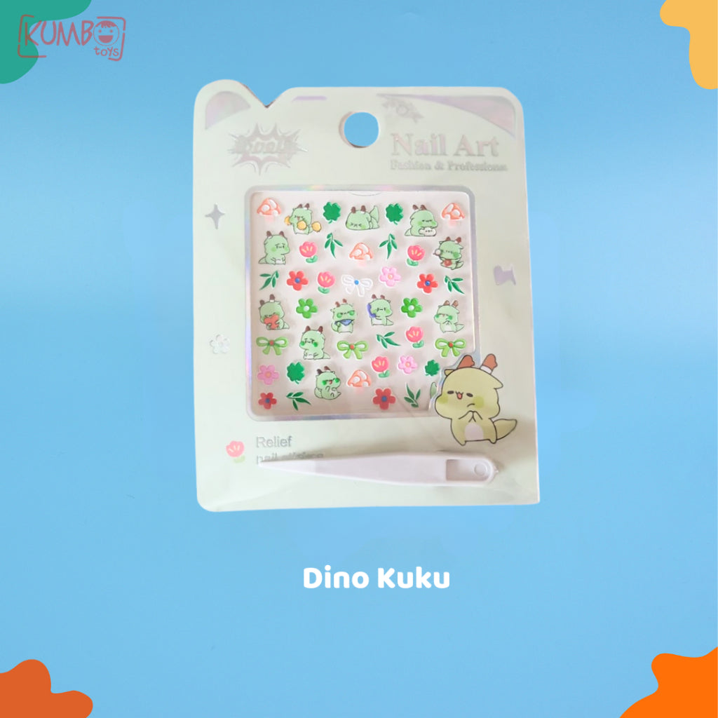 Stiker Kuku Anak Perempuan Karakter Sticker Nail Art Motif Princess Disney