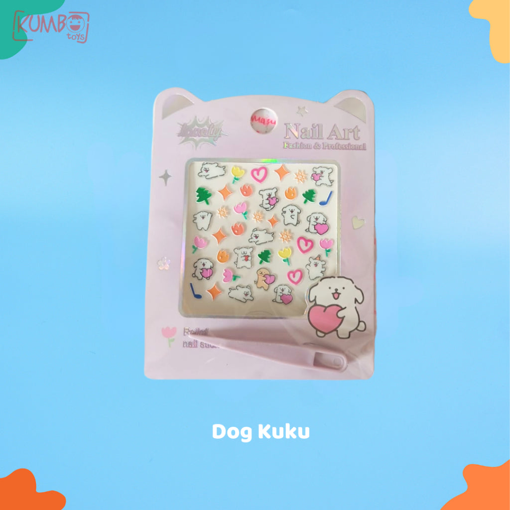 Stiker Kuku Anak Perempuan Karakter Sticker Nail Art Motif Princess Disney