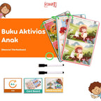 Buku Edukasi Anak Aktivitas Mencari Perbedaan Gambar Wipe And Clean Reuseable Book