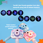 Mainan Edukasi Anak Camera Projector Pen Karakter Sanrio Pulpen Kamera Lucu
