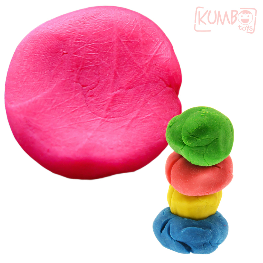 Mainan Edukasi Anak Modeling Clay 8 Warna Sculpting dan Cetakan Warna Clay