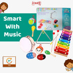 Mainan Edukasi Anak Alat Musik Set Box Smart With Music