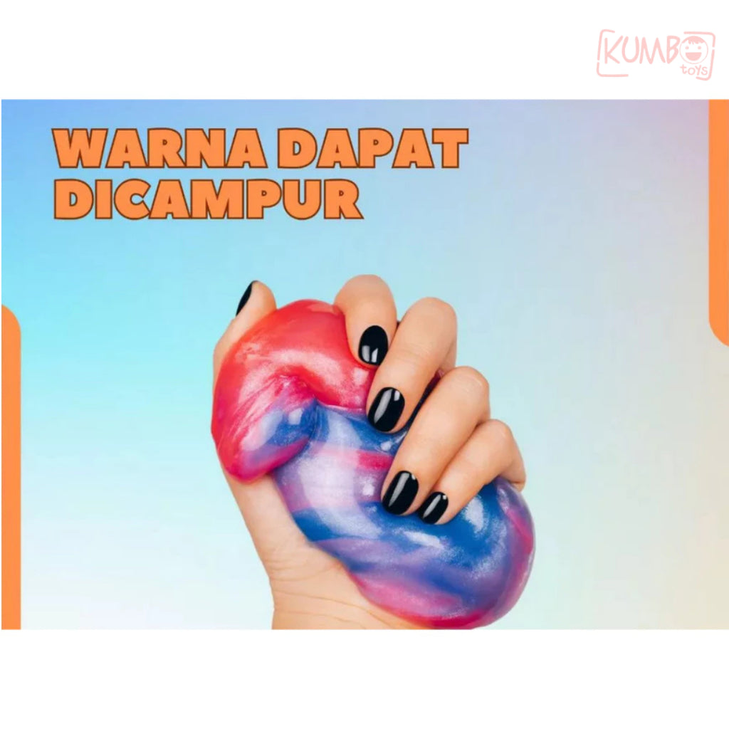 Mainan Edukasi Anak Slime Crystal Mud Water Slime