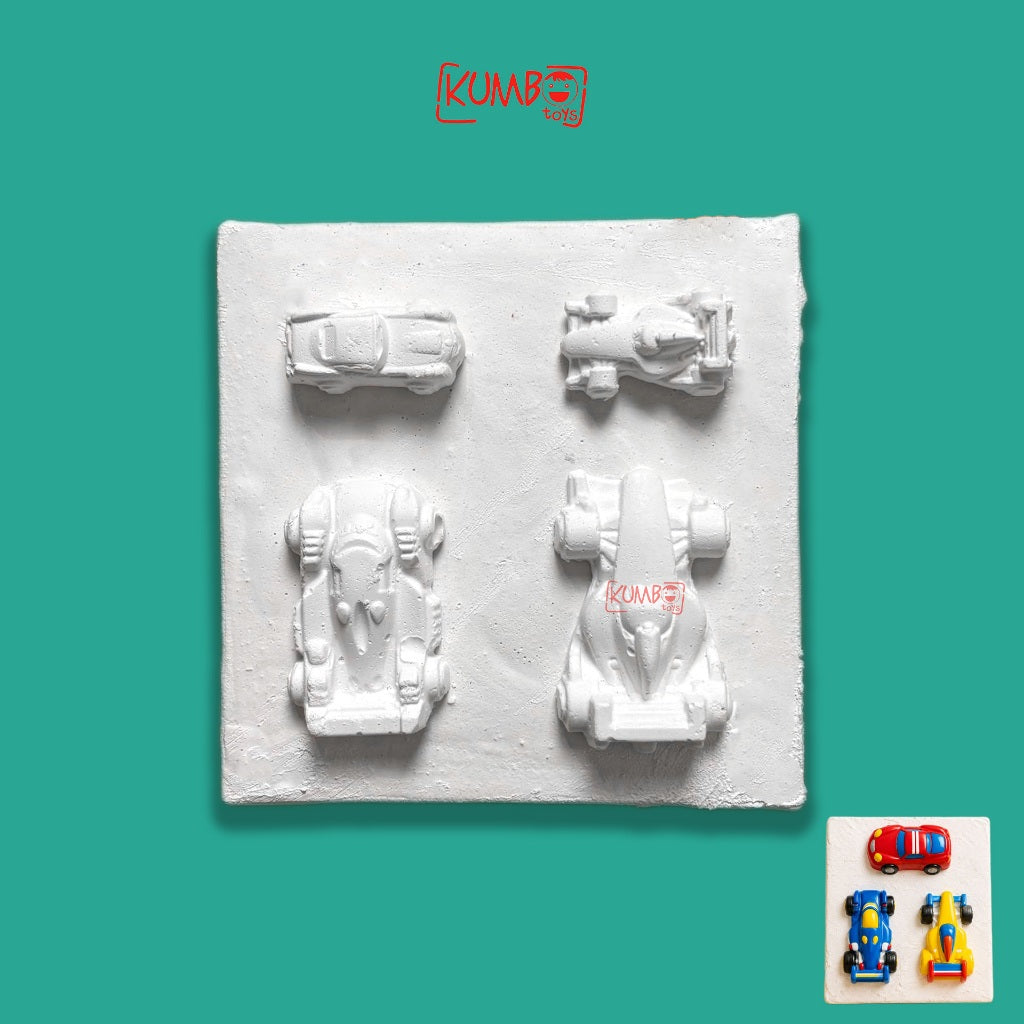 Mainan Edukasi Anak DIY Melukis Patung Gypsum Canvas Art