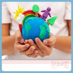 Mainan Edukasi Anak Modeling Clay 8 Warna Sculpting dan Cetakan Warna Clay