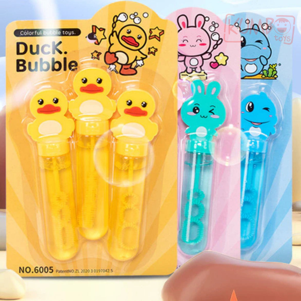 Mainan Anak Bubble Stick Bubble Rabbit and Duck Isi 3 Pcs