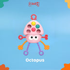 Mainan Edukasi Anak Teether Pop it Pull String Toys Stimulasi Sensorik Motorik